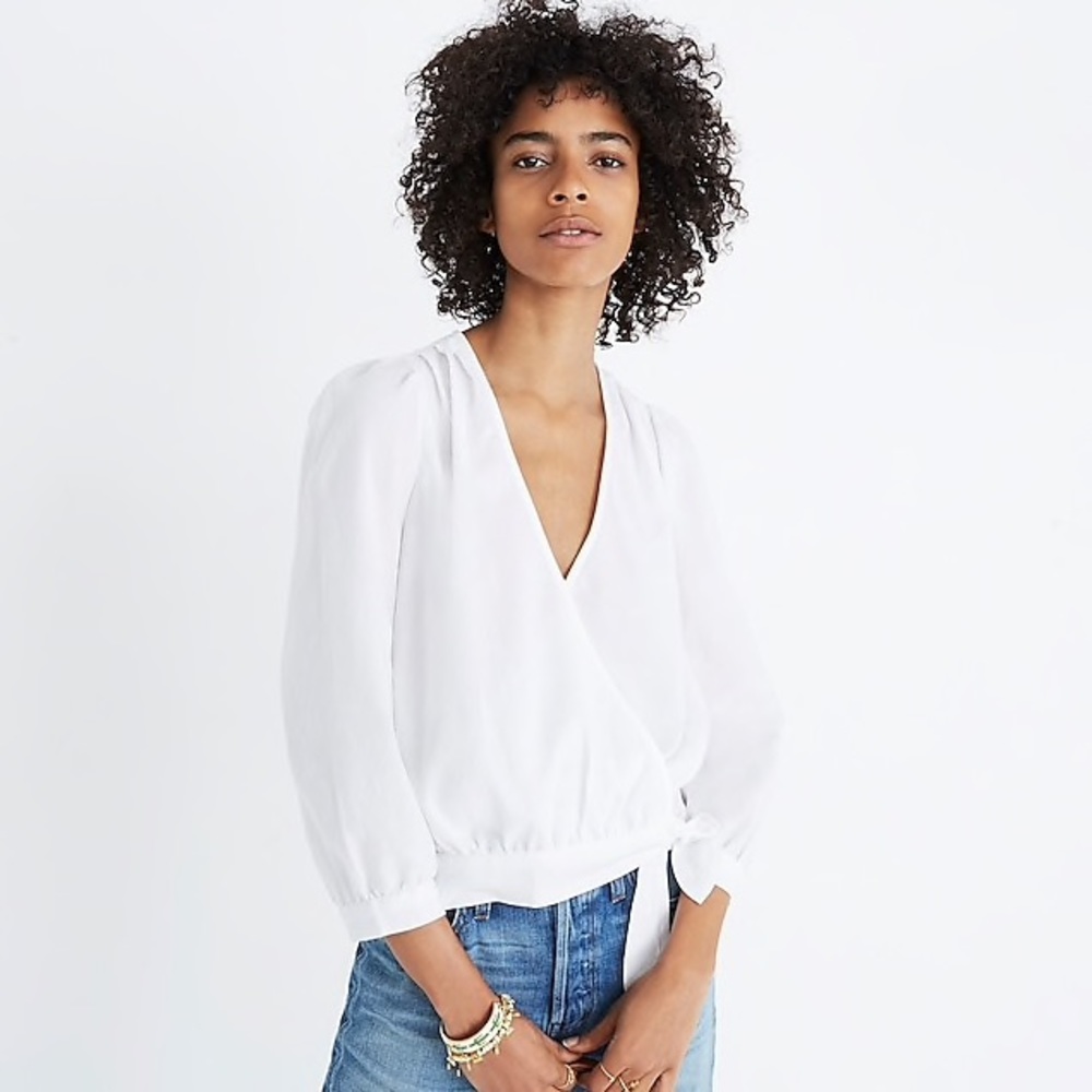 Madewell Wrap Top